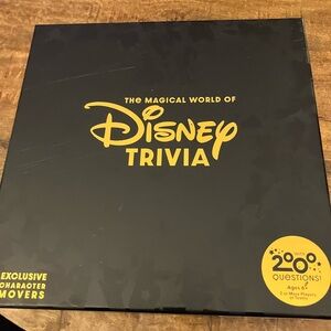 Disney Trivia Game - Black and Gold